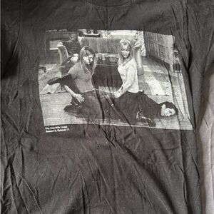 FRIENDS Black Graphic Tee